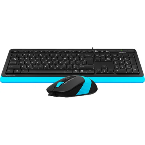 Set A4Tech F1010 keyboard+mouse blue, 1000000000039210 02 