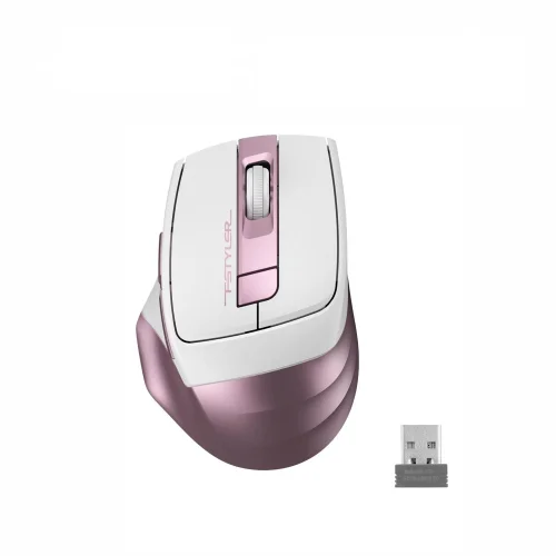 Optical Mouse A4tech FG35 Fstyler, Wireless, Pink, 2004711421947923