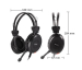 Слушалки с микрофон A4TECH HU-30, Стерео, USB, Черни, 2004711421952262 05 