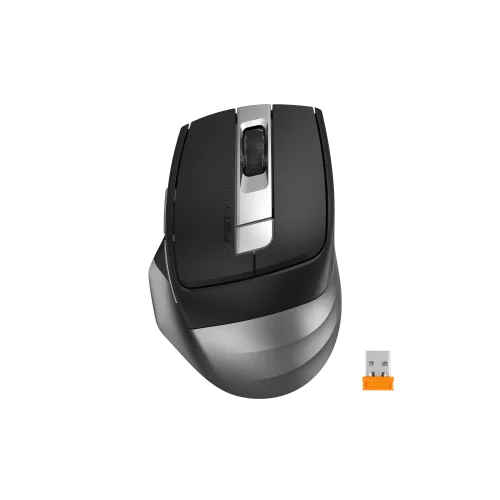Optical Mouse A4tech FB35CS Fstyler, Dual Mode, Rechargeable Lithium battery, Grey, 2004711421966825 02 