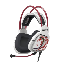 A4TECH Bloody G575 Naraka Gaming Headphones, White