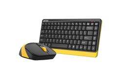 Комплект A4TECH Fstyler FG1110 безжична клавиатура + мишка, черен