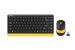 A4TECH Fstyler FG1110 wireless keyboard + mouse set, Bumblebee, 2004711421987752 05 