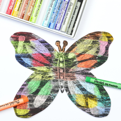 Маслени пастели Pentel Arts 12 цвята, 1000000000026947 02 