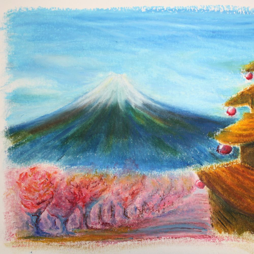 Oil pastels Pentel Arts 16 colors, 1000000000026948 04 