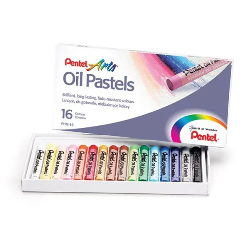 Oil pastels Pentel Arts 16 colors, 1000000000026948
