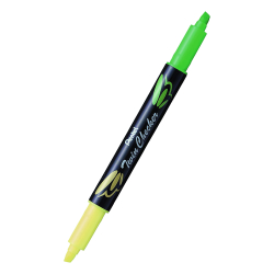 Текст маркер Pentel Twin Checker жлт-злн