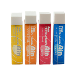 Eraser Pentel ZETH07 Ain Hi-Polymer ass.