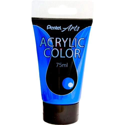 Pentel acrylic paint 75ml sky blue, 1000000000039149