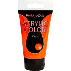 Pentel acrylic paint 75ml bright red