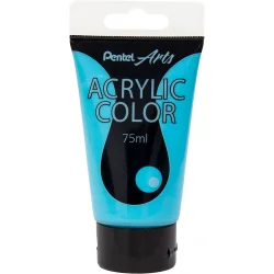 Pentel acrylic paint WA3-T76E 75ml aqua