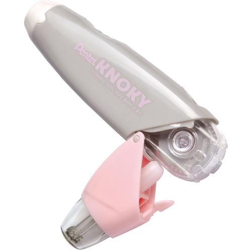 Correction tape Pentel KNOKY 5mm/6m grey, 1000000000041343 03 