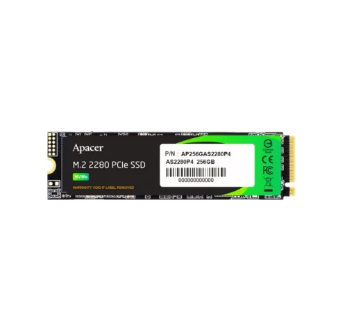 Твърд диск Apacer SSD AS2280P4, 256GB, 2004712389918239