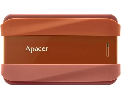 Твърд диск, Apacer AC533, 1TB 2.5' SATA HDD USB 3.2 Portable Hard Drive Plastic / Rubber Garnet red, 2004712389919410