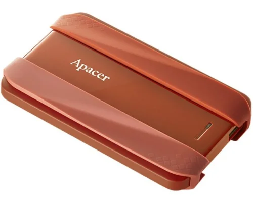 Твърд диск, Apacer AC533, 1TB 2.5' SATA HDD USB 3.2 Portable Hard Drive Plastic / Rubber Garnet red, 2004712389919410 02 