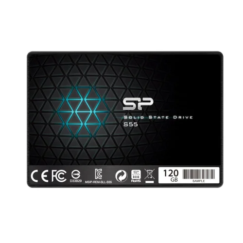 Solid State Drive (SSD) Silicon Power S55, 120 GB, 2004712702629149