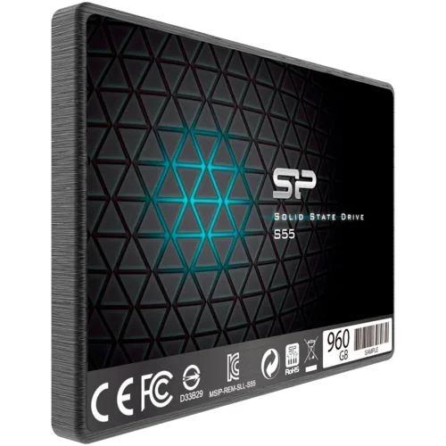 Твърд диск Silicon Power SSD S55, 960GB, 2004712702636963 03 