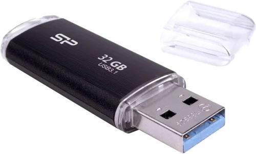 Памет USB 3.2 32GB Silicon Power Blaze B02 черен, 2004712702646467