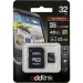 Micro SD card 32GB Addlink CLASS10+adapt, 1000000000023755 04 