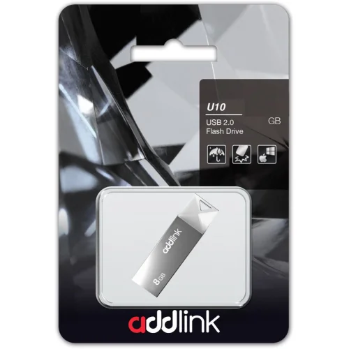 Памет USB flash 64GB Addlink U10 сив 2.0, 1000000000024117 02 