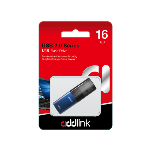Memory USB flash 16GB Addlink U15 blue, 1000000000024498 02  — OK Office Memory USB flash 16GB Addlink U15 blue, 1000000000024498 02