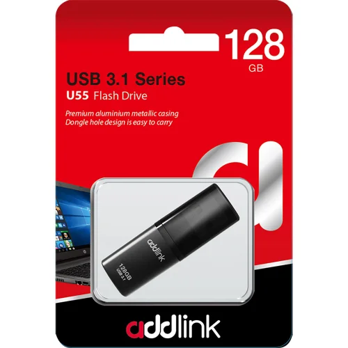Памет USB flash 128GB Addlink U55 чрн, 1000000000029484 02 
