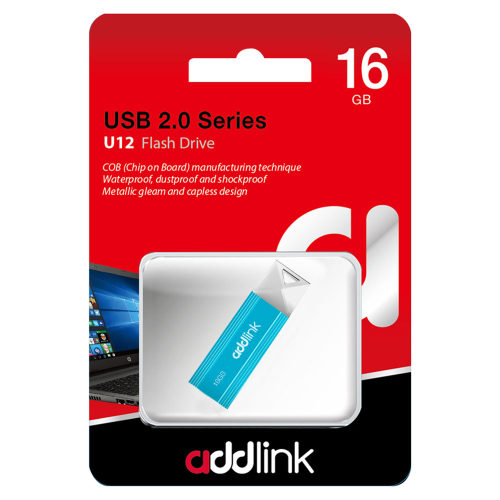 Memory USB flash 16GB Addlink U12 Blue, 1000000000045340 02 