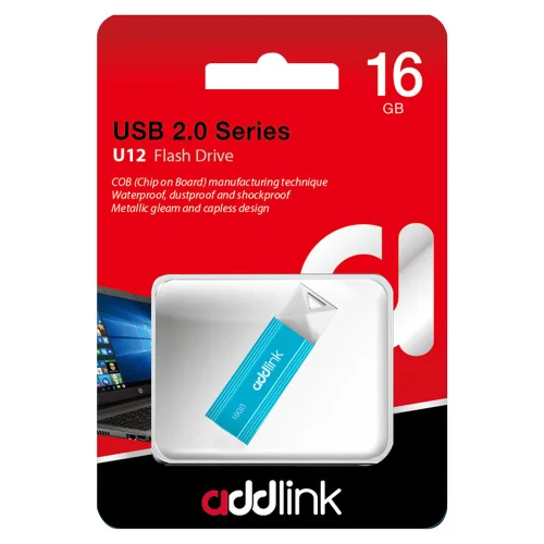 Памет USB flash 16GB Addlink U12 св. син, 1000000000045340 02 