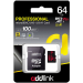 Micro SD card 64GB Addlink V30 Pro, 1000000000033036 03 