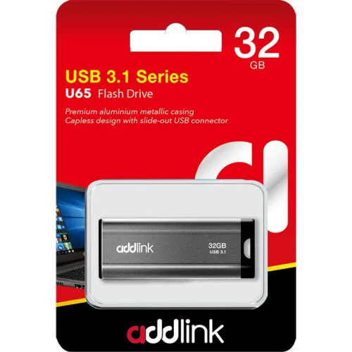 Memory USB flash 32GB Addlink U65 3.1, 1000000000033129 02 
