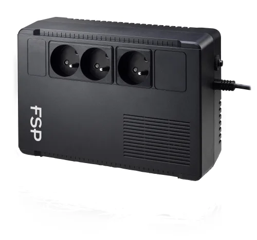 UPS FSP Eco 800, 800VA, 480W, USB-B, 2 x RJ11/45, Черен, 2004713224523847