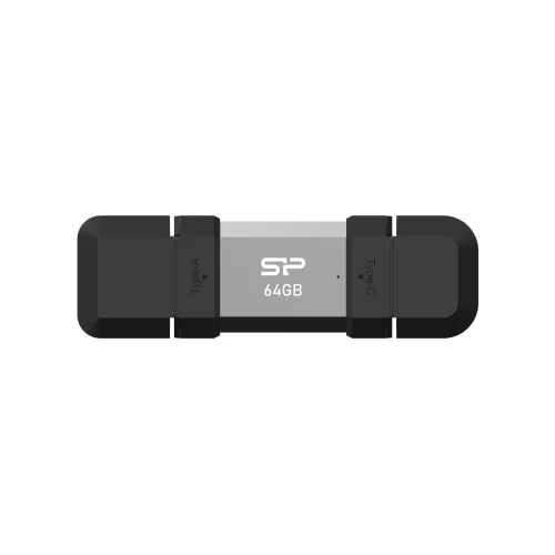 Памет USB Type-C и Type A 64GB Silicon Power Mobile C51 черен, 2004713436155560