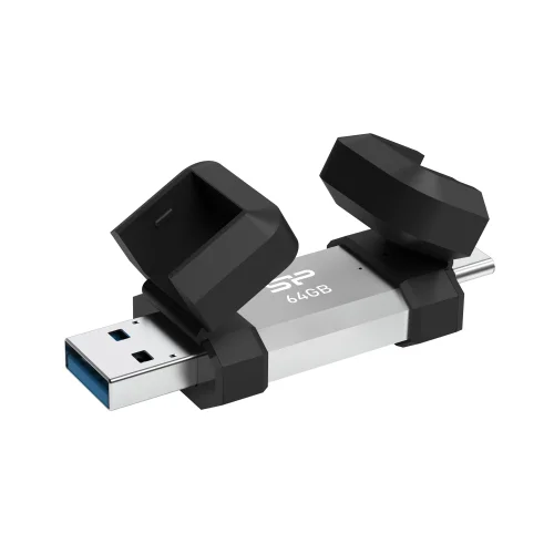 Silicon Power USB Type-C and Type A Mobile C51 64GB Black, 2004713436155560 03 