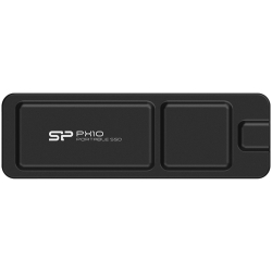 Външен твърд диск Silicon Power SSD PX10, 2TB, черен