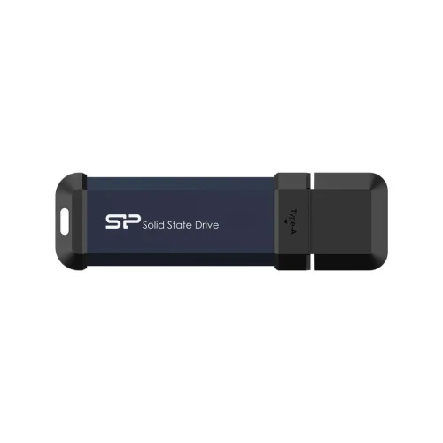 Външен твърд диск Silicon Power SSD USB 3.2 (Gen 2) MS60 , 250GB, син, 2004713436157502