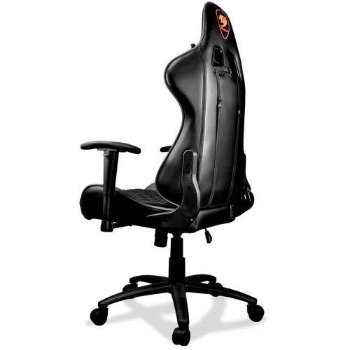 COUGAR Armor ONE BLACK Gaming Chair, Diamond Check Pattern Design, Breathable PVC Leather, 2004715302440770 03 