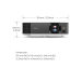 Мултимедиен проектор BenQ TK700 бял, 2004718755087073 08 