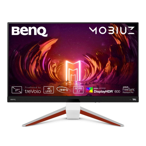 BenQ EX2710U MOBUIZ Gaming Monitor, 27' IPS UHD,  White, 2004718755087721 02 