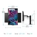 Монитор BenQ PD3205UA, 31.5 inch, IPS, 3840x2160, 2004718755090394 07 