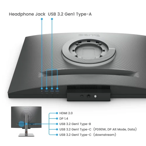 Монитор BenQ RD280U, 28.2' IPS 3840x2560, 2004718755093296 07 