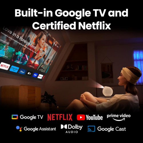 Мултимедиен проектор BenQ GV50, бял, 2004718755093692 16 