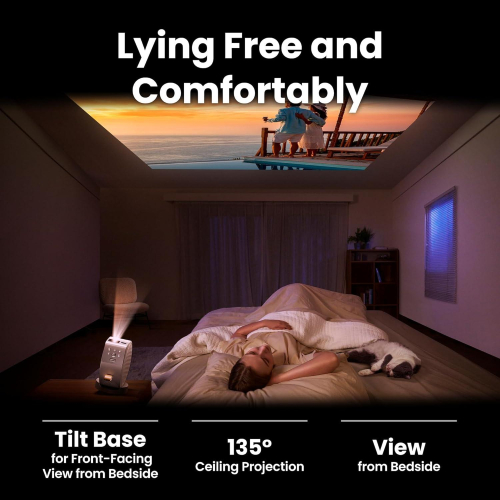 Мултимедиен проектор BenQ GV50, бял, 2004718755093692 13 