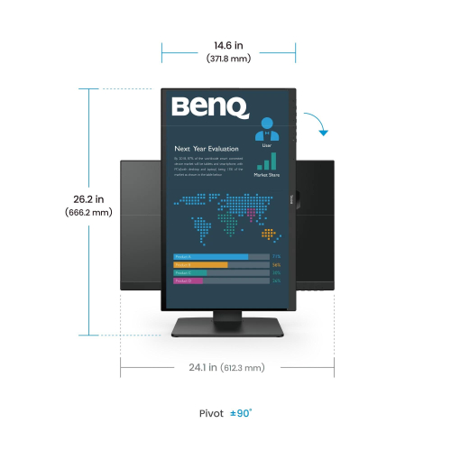 Монитор BenQ BL2786TC, 27' IPS FullHD, 2004718755094163 04  — OK Office Монитор BenQ BL2786TC, 27' IPS FullHD, 2004718755094163 04