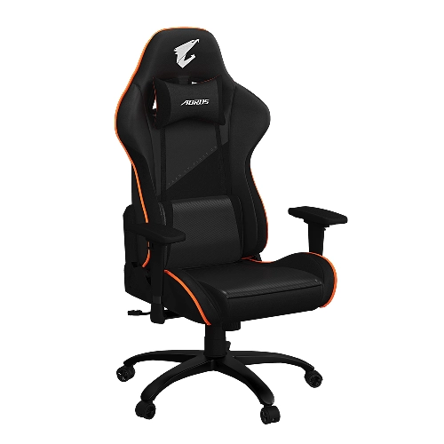 Gigabyte Aorus AGC310 Gaming Chair Black/ Orange, 2004719331552244