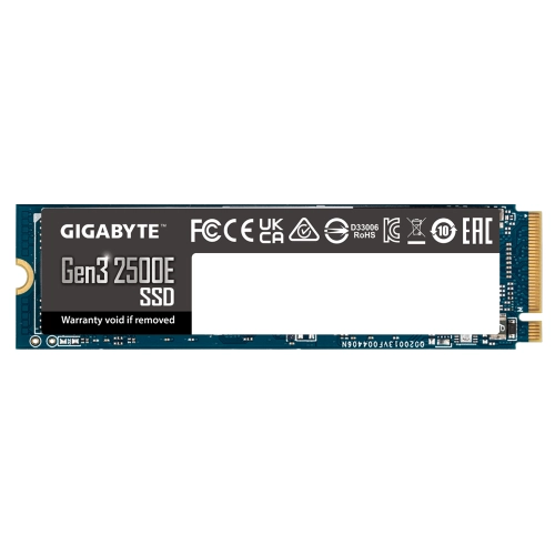 Solid State Drive (SSD) Gigabyte Gen3 2500E, 500GB, NVMe, M.2, 2004719331844370