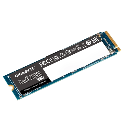 Solid State Drive (SSD) Gigabyte Gen3 2500E, 500GB, NVMe, M.2, 2004719331844370 02 
