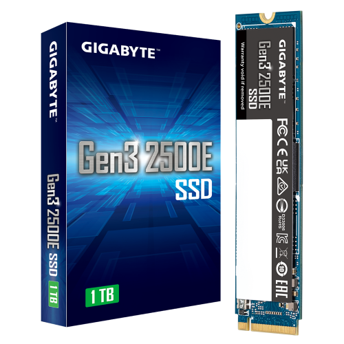 Gigabyte Gen3 2500E SSD, 1TB, 2004719331844387 02 