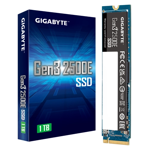 Solid State Drive (SSD) Gigabyte Gen3 2500E, 1TB, 2004719331844387 05 