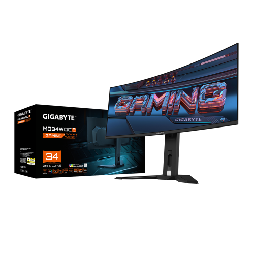 Gigabyte Gaming Monitor MO34WQC2 34' OLED WQHD Curved, 2004719331858926 06 
