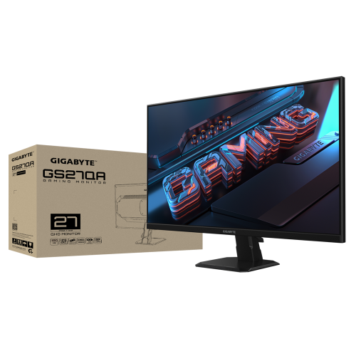 Gigabyte GS27QA Gaming Monitor 27' SS-IPS QHD, 2004719331859114 07 
